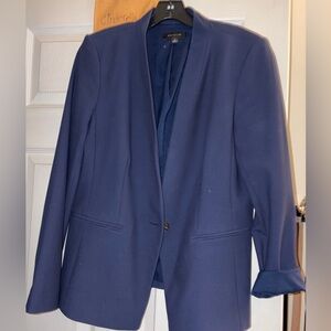 Ann Taylor Classic Navy Blazer